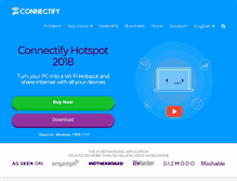Tablet Screenshot of connectify.me